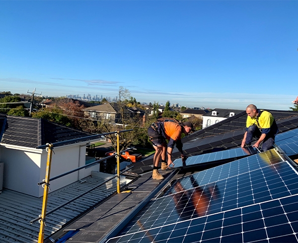 6.6kw solar panels system Installation Melbourne